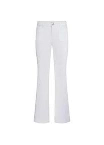 Bootcut Fit-Jeans Peter Hahn weiss, 44