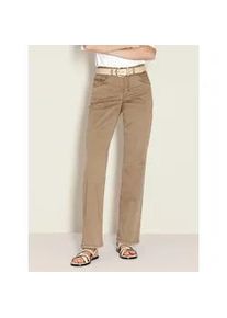 Jeans Modell Liv Straight Toni beige, 50