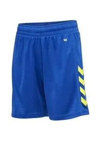 Hummel Core XK Poly Shorts Kinder true blue/blazing yellow 176
