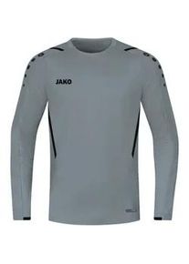 Jako Challenge Sweatshirt Kinder steingrau/schwarz 116