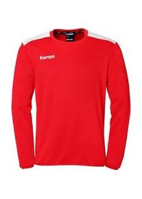 Kempa Emotion 27 Sweatshirt Kinder rot/wei&szlig; 140