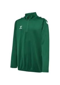 Hummel Core XK 1/2-Zip Sweatshirt Kinder 6140 - evergreen 164