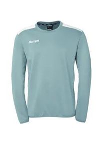 Kempa Emotion 27 Sweatshirt Kinder aqua/wei&szlig; 164