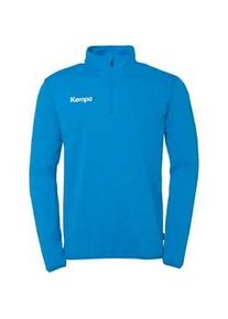 Kempa 1/4-Zip Top Sweatshirt Kinder Kempablau 164