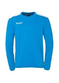 Kempa Emotion 27 Sweatshirt Kinder Kempablau/wei&szlig; 128