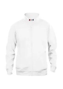 Clique Basic Sweatjacke Kinder 00 - wei&szlig; 100 cm
