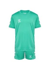 Hummel hmlLOGO Sport-Set Trikot+Shorts Kinder 6507 - atlantis 164