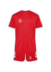 Hummel hmlLOGO Sport-Set Trikot+Shorts Kinder 3062 - true red 152