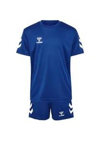 Hummel hmlLOGO Sport-Set Trikot+Shorts Kinder 7045 - true blue 140