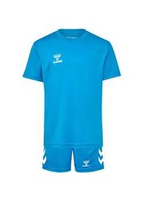 Hummel hmlLOGO Sport-Set Trikot+Shorts Kinder 7428 - diva blue 128