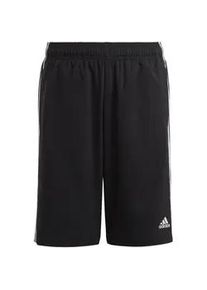 Adidas Essentials 3-Streifen Shorts Kinder HR6332 - black/white 128