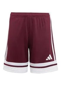 Adidas Squadra 25 Fu&szlig;ballshorts Kinder JC8665 - team maroon 2/white 128