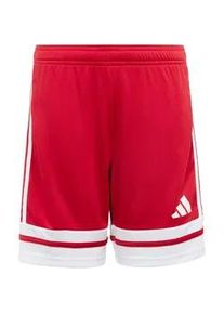 Adidas Squadra 25 Fu&szlig;ballshorts Kinder JJ2416 - team power red 2/white 140