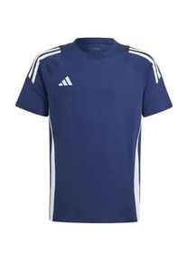 Adidas Tiro 24 Sweat Fu&szlig;ball-Trainingsshirt Kinder IR9357 - team navy blue 2/white 164