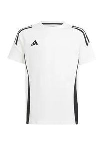 Adidas Tiro 24 Sweat Fu&szlig;ball-Trainingsshirt Kinder IR9358 - white/black 116