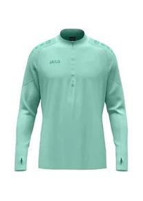 Jako Light Flow 1/4-Zip Sweatshirt Kinder 251 - minze 140