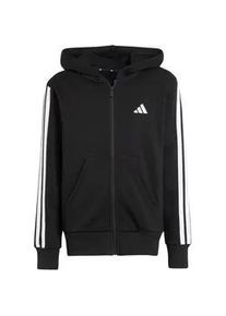 Adidas Essentials Sweatjacke Kinder JD6494 - black/white 176
