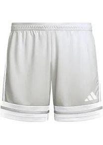 Adidas Squadra 25 Fu&szlig;ballshorts Kinder JN5457 - team light grey/team light grey/white 164