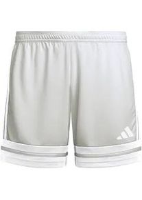 Adidas Squadra 25 Fu&szlig;ballshorts Kinder JN5457 - team light grey/team light grey/white 140