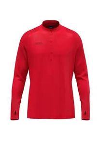 Jako Light Flow 1/4-Zip Sweatshirt Kinder 100 - rot 152