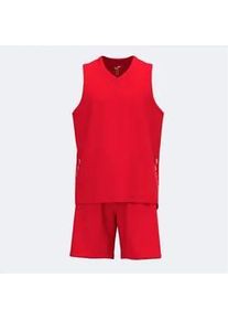 Joma Olimpiada Basketballtrikot + Shorts Set Kinder 600 - rot 116