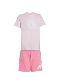 Adidas Essentials T-Shirt + Shorts Set Kinder JE3972 - clear pink/white 128