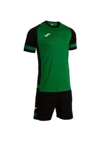 Joma Lider Trainingsshirt + Shorts Set Kinder 451 - gr&uuml;n/schwarz 140