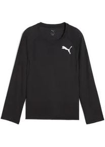 Puma Cross The Line 3.0 Langarmshirt Kinder 01 - Puma black 140