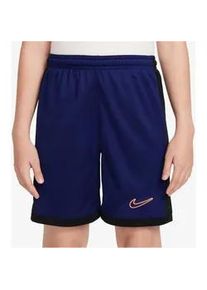 Nike Academy 25 Dri-FIT Shorts Kinder 492 - blue void/black/orange pulse M (137-147 cm)