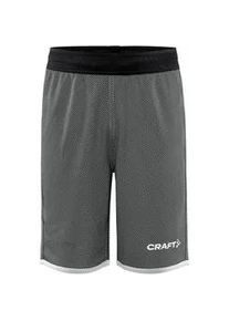 Craft Progress Reversible Basketballshorts Kinder 999900 - black/white 146/152