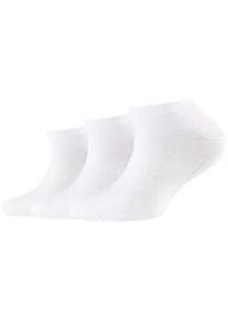 3er Pack Camano Soft Bio-Baumwoll Sneakersocken Kinder 0001 - white 27-30