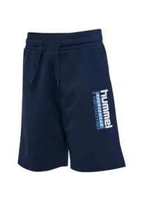 Hummel hmlTUKAS Shorts Kinder 1023 - black iris/black iris 140