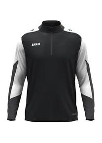 Jako Dynamic 1/4-Zip Sweatshirt Kinder 826 - schwarz/wei&szlig;/anthrazit 152