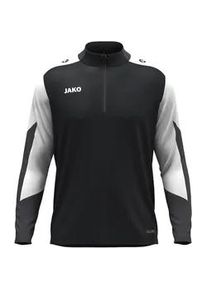 Jako Dynamic 1/4-Zip Sweatshirt Kinder 826 - schwarz/wei&szlig;/anthrazit 140