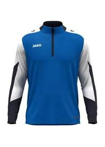 Jako Dynamic 1/4-Zip Sweatshirt Kinder 405 - royal/wei&szlig;/marine 116