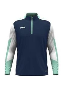 Jako Dynamic 1/4-Zip Sweatshirt Kinder 915 - marine/wei&szlig;/minze 116