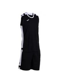 Joma Lider Basketballtrikot + Shorts Set Kinder 102 - schwarz/wei&szlig; 152