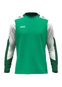 Jako Dynamic Sweatshirt Kinder 204 - gr&uuml;n/wei&szlig;/dunkelgr&uuml;n 152