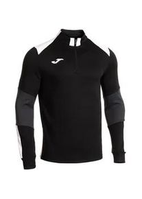 Joma Danubio IV 1/4-Zip Sweatshirt Kinder 102 - schwarz/wei&szlig; 128