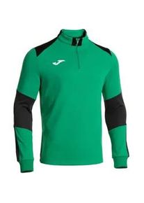Joma Danubio IV 1/4-Zip Sweatshirt Kinder 410 - gr&uuml;n/antrazith 128
