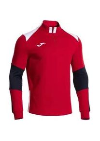 Joma Danubio IV 1/4-Zip Sweatshirt Kinder 602 - rot/wei&szlig; 104