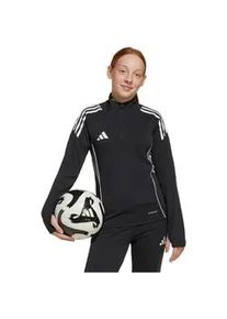Adidas Tiro 25 Competition 1/4-Zip Sweatshirt Kinder IW0453 - black/team grey four 164