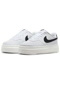 Nike Court Vision Alta Plateau Sneaker Damen 107 - white/black-sail 43
