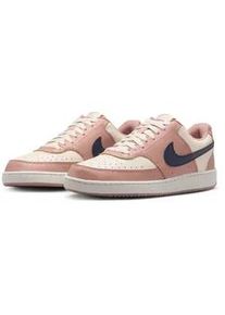 Nike Court Vision Low-Top Sneaker Damen 606 - particle pink/midnight navy-pale ivory 43