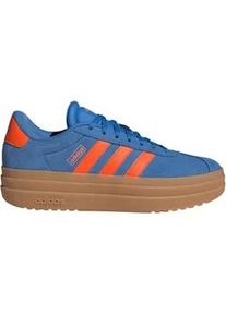 Adidas VL Court Bold Plateau Sneaker Damen IH9154 - ray blue/impact orange/gum 3 38