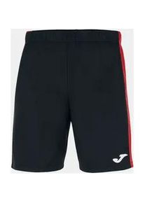 Joma Maxi Shorts Kinder 106 - schwarz/rot 80/92