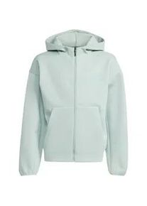 Adidas Z.N.E. Sweatjacke Kinder KD8561 - wonder sage/tactile green 164