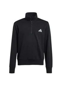 Adidas Essentials 1/2-Zip Sweatshirt Kinder JN2433 - black/white 176