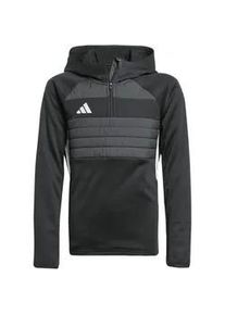 Adidas Tiro 25 Essentials Winterized Sweatshirt Kinder JN9474 - black/white 176