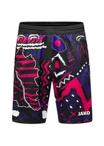 Jako Manchester 2.0 Malle Shorts Kinder 656 - wei&szlig;/pink/lila/schwarz 116